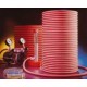 TUBE RUBBER 4X14MM FLEXIBLE RED 