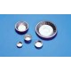 Aliuminio svėrimo indeliai, 75 ml talpos, 65x30 mm, vienkartiniai, 100nt/pak 